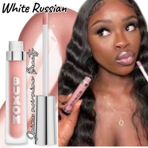 Buxom Full on Plumping Lip Cream Liquid Lipstick In White Russian (Pinky Nude)